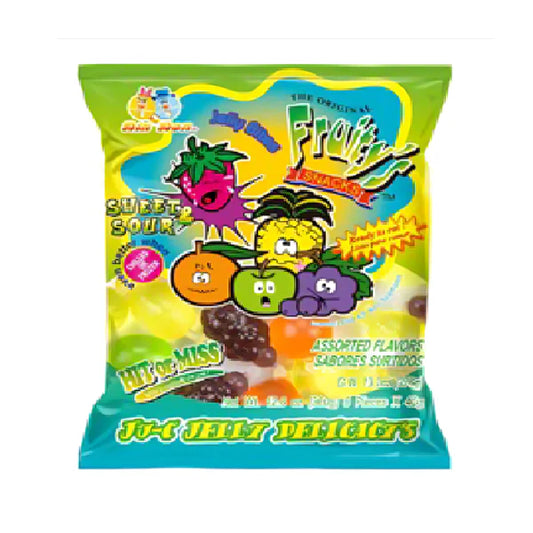 DinDon Ju-C Jelly Fruits Sweet and Sour 334g