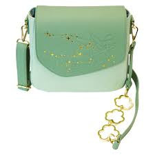 LOUNGEFLY DISNEY TINKERBELL CLOVER CROSSBODY