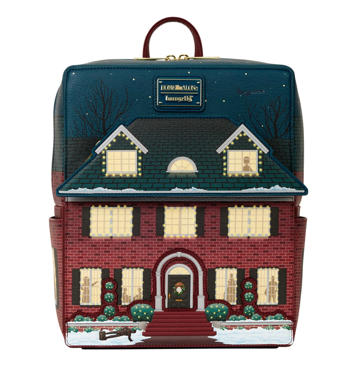 Loungefly Home Alone Exclusive Battle Plan Mini Backpack HT/BL