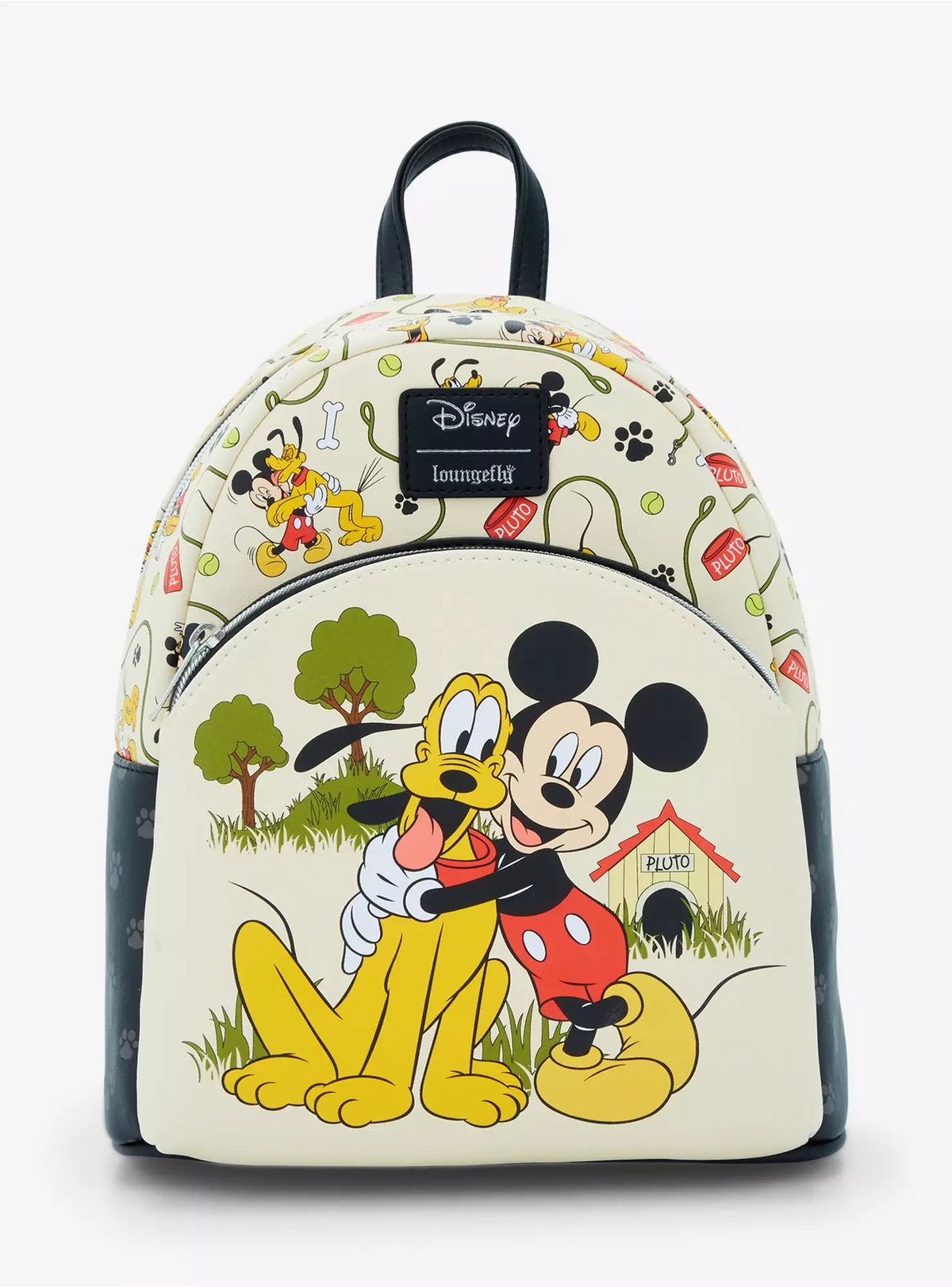 Loungefly Disney Mickey Mouse & Pluto Mini Backpack HT/BL