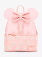 Loungefly Disney Minnie Mouse 3D Ears Beaded Mini Backpack HT/BL