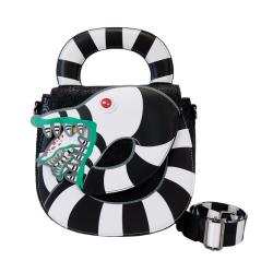 LOUNGEFLY BEETLEJUICE SANDWORM CROSSBODY BAG