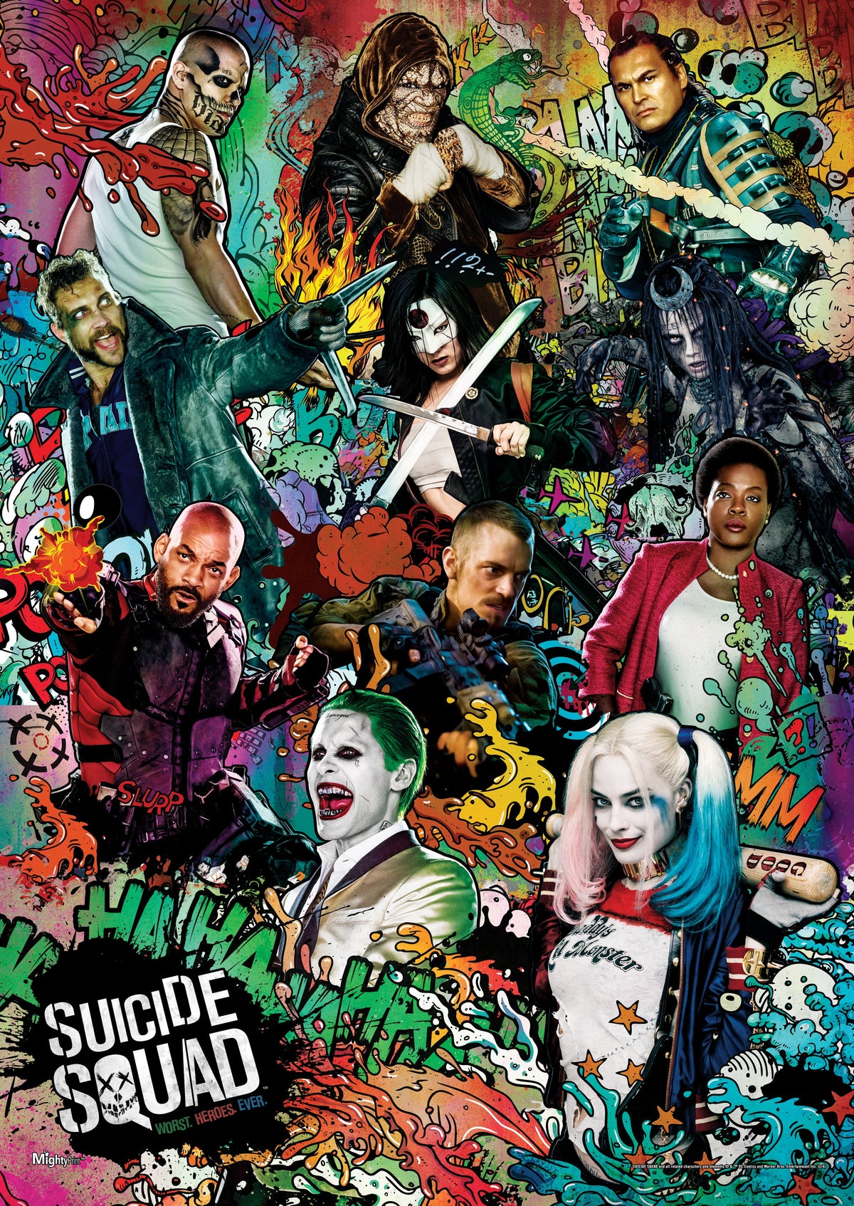Suicide Squad (We Are Bad Guys) MightyPrint™ Wall Art