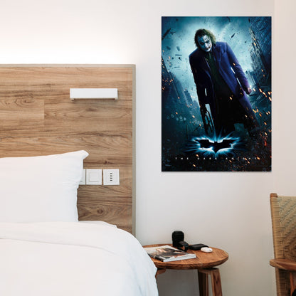 The Dark Knight Trilogy (Everything Burns) MightyPrint™ Wall Art
