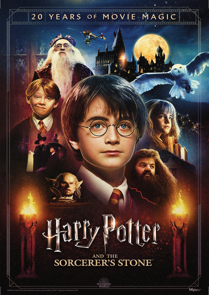Harry Potter and the Sorcerers Stone (20th Anniversary) MightyPrint™ Wall Art