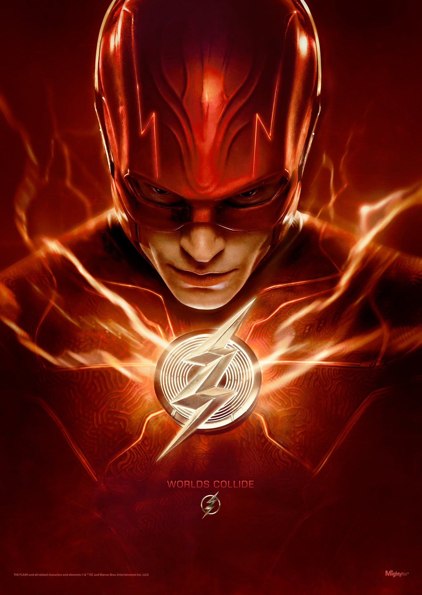 The Flash (Flash) MightyPrint™ Wall Art