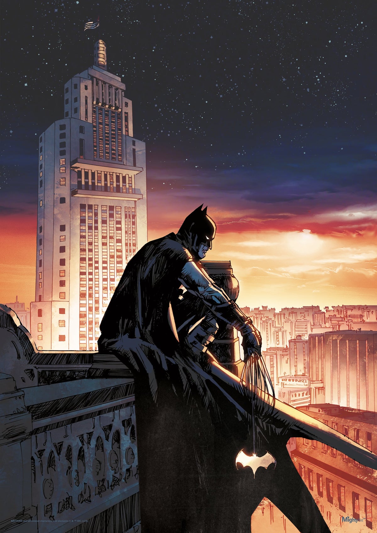 DC Comics (Batman - The World) MightyPrint™ Wall Art