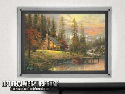 24" x 17" Acrylic Wall Mount Frame - For 24" x 17" MightyPrint™ Wall Art