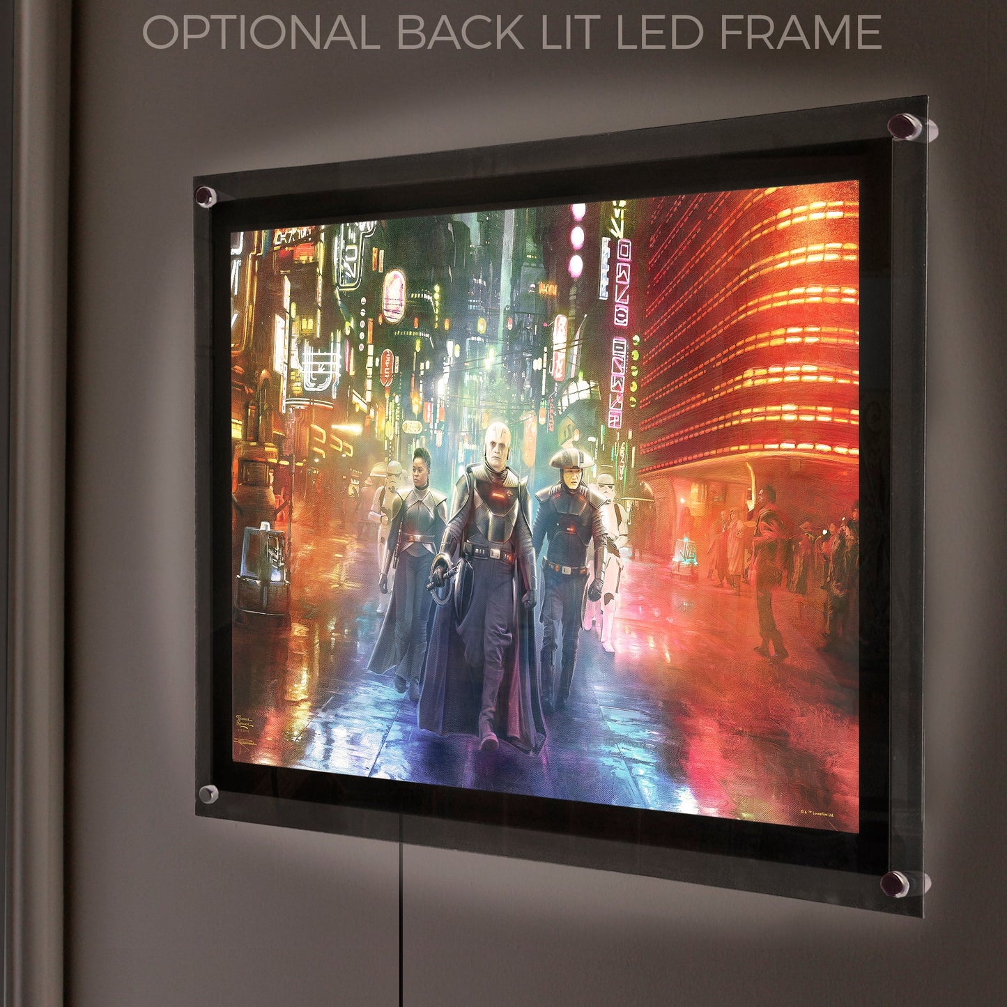 Backlit LED Acrylic Frame - For 24" x 17" MightyPrint™ Wall Art