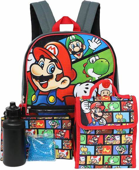 NINTENDO - Super Mario 5 Piece Set Confiserie et cie