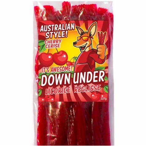 Down Under Licorice Cherry 8oz Confiserie et cie