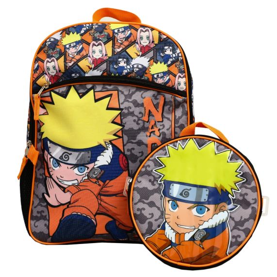NARUTO - Backpack & Lunch Kit Set Confiserie et cie