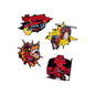 ENSEMBLE DE PINS DEADPOOL Ma boutique