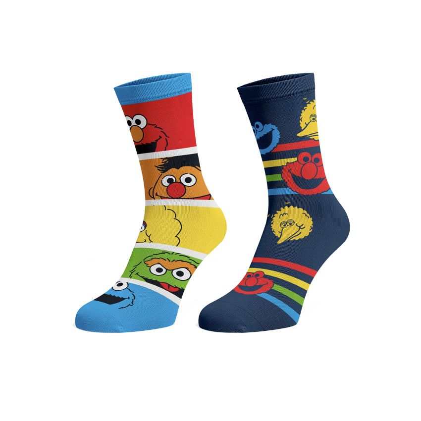 SESAME STREET - 2 Pack Crew Socks Ma boutique