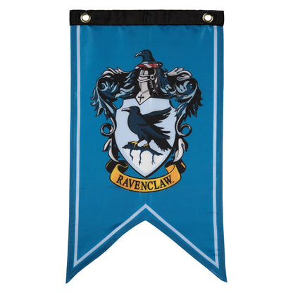 Ensemble de bannières et drapeaux Harry Potter Wizarding House (12 « x 20")