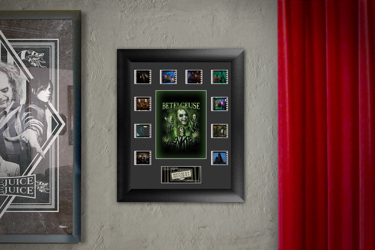 Beetlejuice Beetlejuice (S2) Mini Montage Framed FilmCells Presentation