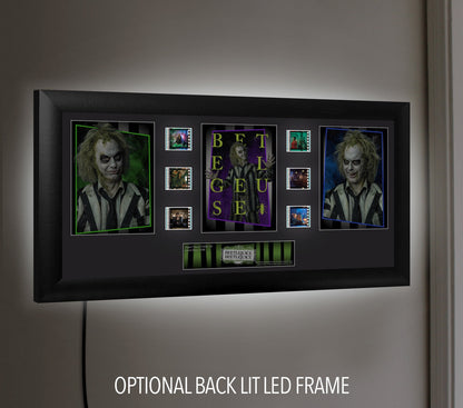 Beetlejuice Beetlejuice (S1) Limited Edition Trio Framed FilmCells Presentation