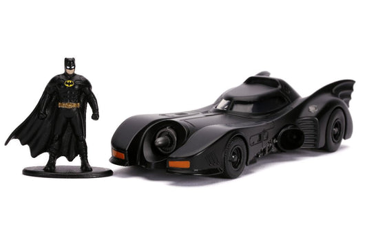 Jada 1/32 "Hollywood Rides" 1989 Batman Batmobile with Batman HPD