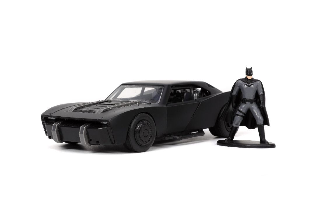Jada 1/32 "Hollywood Rides" 2022 The Batman Batmobile with Batman HPD