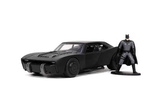 Jada 1/32 "Hollywood Rides" 2022 The Batman Batmobile with Batman HPD