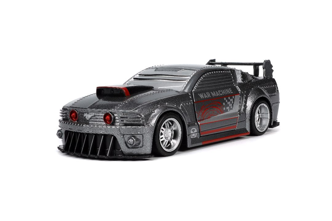 Jada 1/32 "Hollywood Rides" Ford Mustang with War Machine HPD