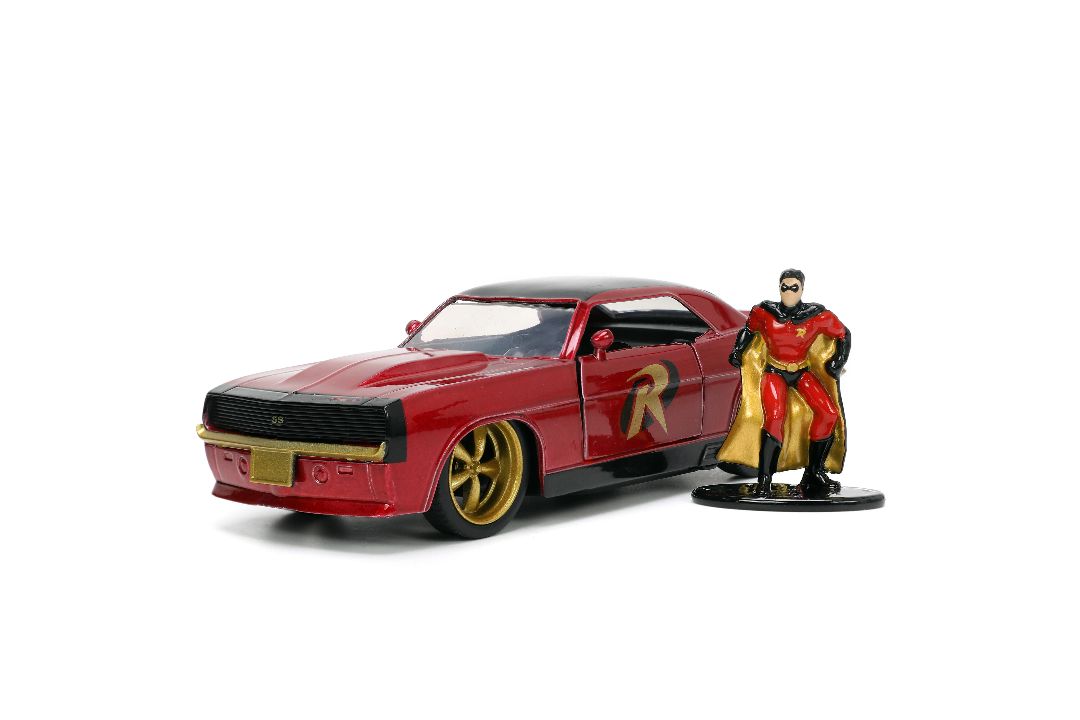 Jada 1/32 "Hollywood Rides" DC Comics – 1969 Chevy Camaro with Robin