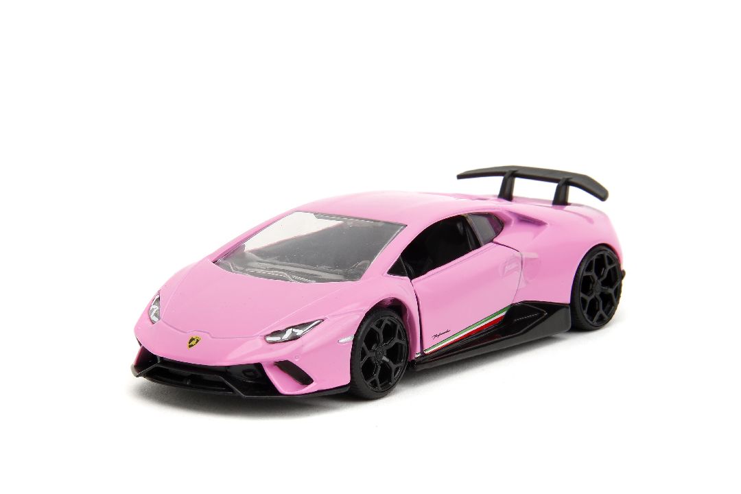 Jada 1/32 "Pink Slips" Lamborghini Huracan Performante - Glossy Light Pink HPD