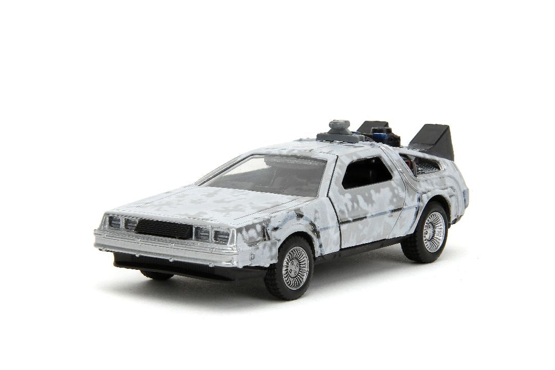 Jada 1/32 "Hollywood Rides" Back To The Future Time Machine Frost Version HPD