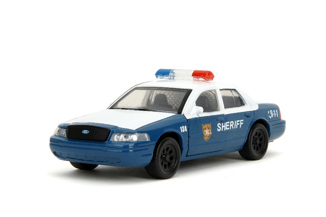 Jada 1/32 "Hollywood Rides" The Walking Dead Ford Crown Victoria Sheriff HPD