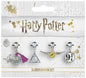 Jeu de breloques Harry Potter - Vif d'or/Les Reliques de la mort/Potion d'amour/Platform 9 3/4 Slider