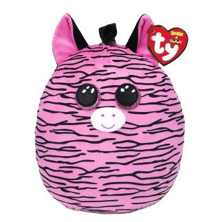 ZOEY - zebra pink squish 14"