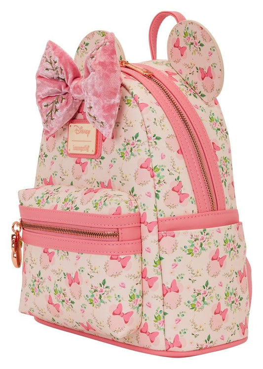 LOUNGEFLY DISNEY MINNIE MOUSE FLORAL BACKPACK Grosnor